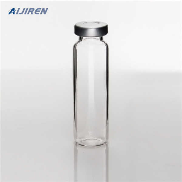 standard neck flat bottom gc vials with aluminum cap supplier